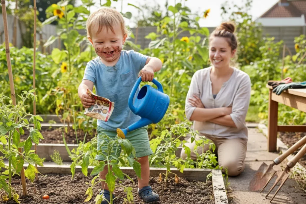 What Really Happens When Kids Grow Their First Vegetable?