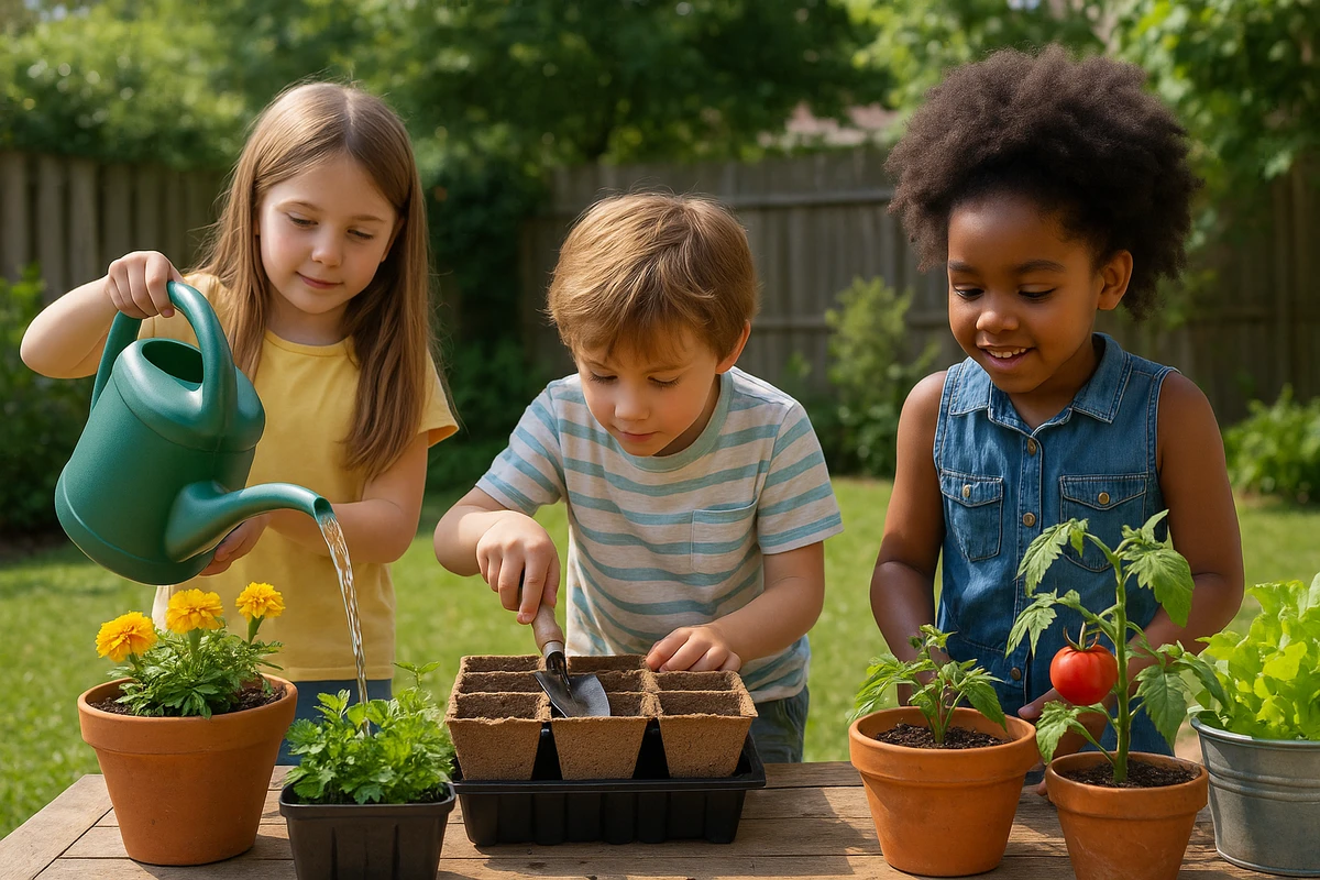 kids gardening projects