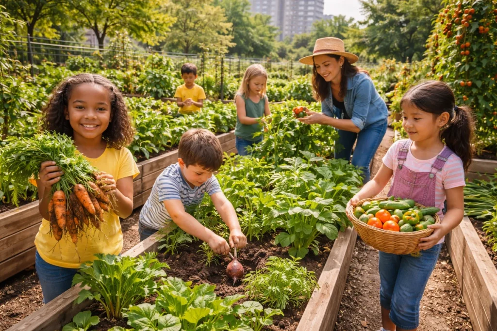 Connecting Kids To Where Food Comes From
